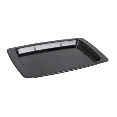 Winco SWU-11B Underliner for Sizzling Platter (SIZ-11B) Oblong Plastic Black