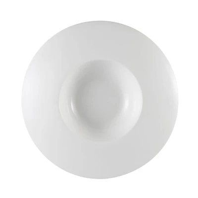 CAC China PS-110 12 Oz. Bone White Porcelain Round Paris-French Champagne Bowl (1 Dozen)