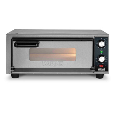 Waring WPO100 1 Deck Electric Countertop Single Deck Pizza Oven - 120 Volts