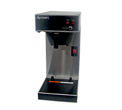 Admiral Craft UB-286 8.5&quot; W x 14.5&quot; D Stainless Steel Thermal Server Coffee Brewer - 120 Volts 1450 Watts