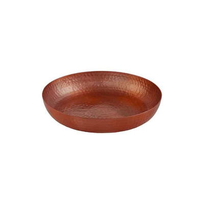 American Metalcraft ASEAC12 12" 80 Oz. Aluminum Round Seafood Tray