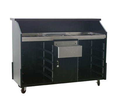 Eagle Group DPB-5L-W 63" Deluxe Portable Bar