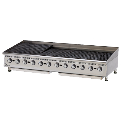 Star 8072CBB 72" Gas Charbroiler - 240,000 BTU