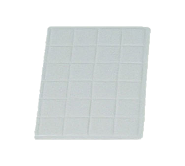 Bon Chef 96011/3SMOKEGRA 13.5" W Gray Aluminum Tile Tray