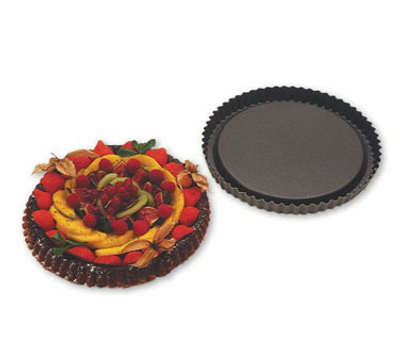 Matfer Bourgeat
 332235
 10.25&quot; x 1&quot;
 Round
 Steel
 Exopan Fruit Tart Mold