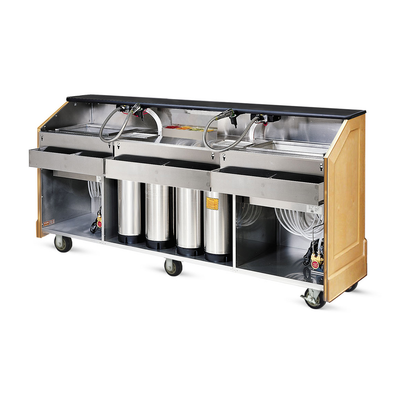 FWE ES-BBC-8 95" ExeCutive Series Portable Bar