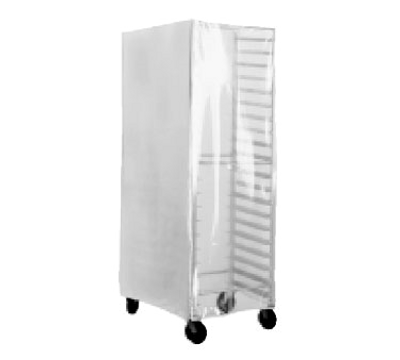 Advance Tabco PRC-1-1X 28&quot; W x 62&quot; H x 23&quot; D Clear Plastic Rack Cover
