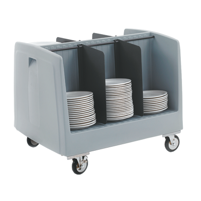 Metro DSD11 Poker Chip Polymer Dish & Tray Cart With Handle