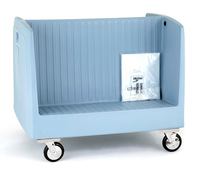 Metro DSD11 Poker Chip Polymer Dish & Tray Cart With Handle