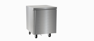 Delfield 4527NP 27" W Stainless Steel One-Section Stainless Steel Door Undercounter/Worktable Freezer