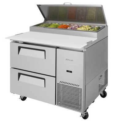 Turbo Air TPR-44SD-D2-N 44" W One-Section Super Deluxe Pizza Prep Table
