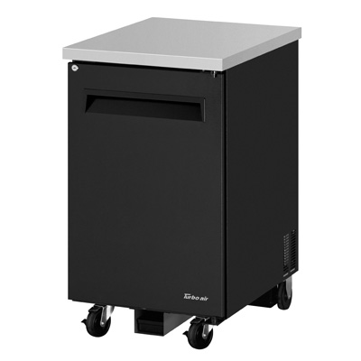 Turbo Air TBB-1SB-N6 23.63"W One-Section Solid Door Back Bar Cooler