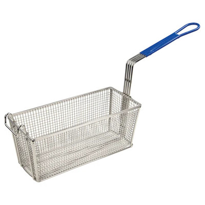 Winco FB-20 13-1/4"L x 5-3/4"W x 5-5/8"H Rectangular Fry Basket