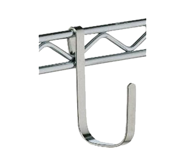 Metro HK25C Smartwall Snap-On Hook 3-1/2"H Chrome Style B - Large Multi-Purpose