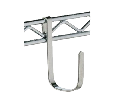 Metro HK25C Smartwall Snap-On Hook 3-1/2&quot;H Chrome Style B - Large Multi-Purpose