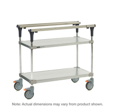 Metro MS1824-FGFG PrepMate MultiStation with Galvanized Shelving 26" x 19 3/8" x 39 1/8"