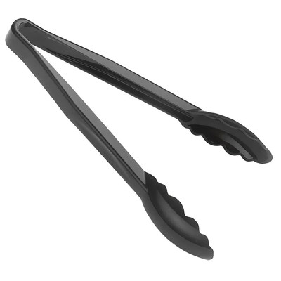 Cambro 9TGS110 9" Black Lugano Tongs