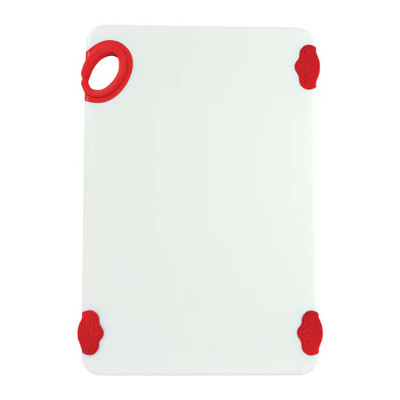 Winco CBN-1218RD 12" x 18" x 1/2" Co-Polymer Cutting Board