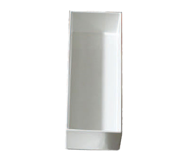 Bon Chef 9511BLKSPKLD 2 Qt. Aluminum Black Rectangular Bowl