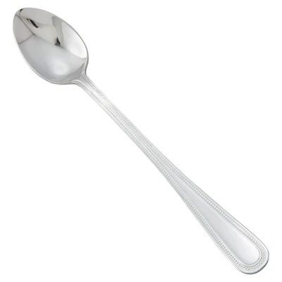 Winco 0005-03 7-3/8" 18/0 Stainless Steel Dinner Spoon (Contains 1 Dozen)