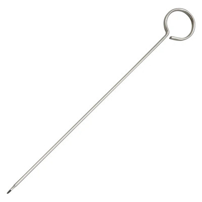 Winco SKO-8 8" Stainless Steel Skewers (Contains 1 Dozen)