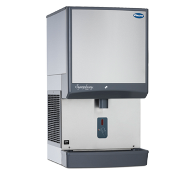 Follett LLC 50CI414W-SI Symphony Plus 21" Countertop Water Cooled Chewblet Ice-Only Dispenser with SensorSAFE - 115 Volts