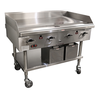 Southbend HDG-48V-LP 48" Liquid Propane Countertop High Volume Griddle - 120,000 BTU