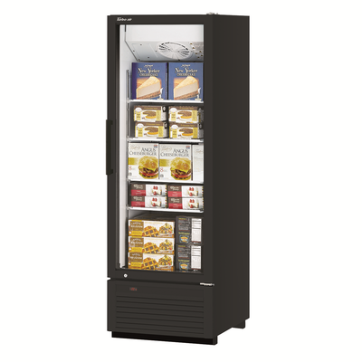 Turbo Air TGF-23SDH-N 27&quot;W One-Section Glass Door Super Deluxe Freezer Merchandiser