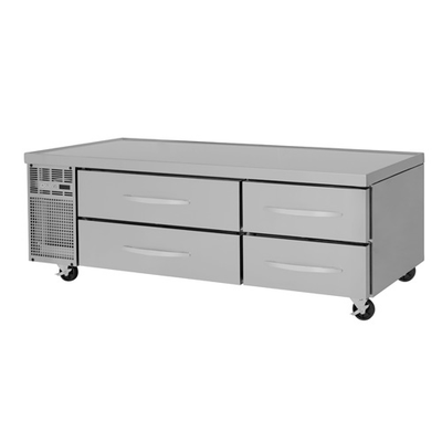 Turbo Air PRCBE-72F-N 72"W Four Drawer PRO Series Freezer Chef Base