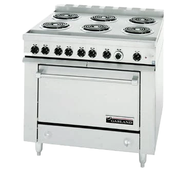 Garland 36ER33-E 36" Electric 36E Series Heavy Duty Range - 208 Volts