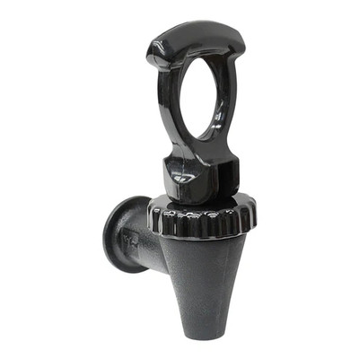 Winco PBD-3-F Black Faucet Plastic