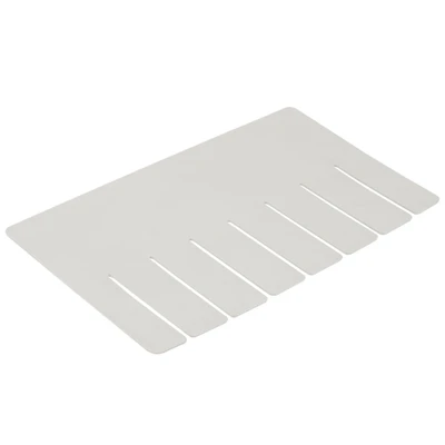 Metro MDS92060NAT 9-1/4" x 5-1/2" Gray Tote Box Divider