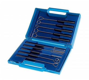 Matfer Bourgeat 262001 Chocolate Fork Set for Dipping of Chocolate Candies - 10/Set
