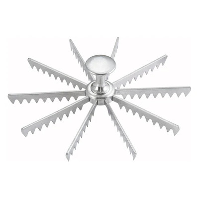 Winco APM-10 Cast Aluminum 10 Cut Pie / Cake Marker