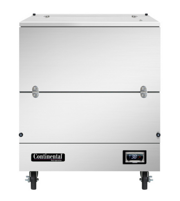 Continental Refrigerator MC3NSSSCW 34"W Stainless Steel Milk Cooler