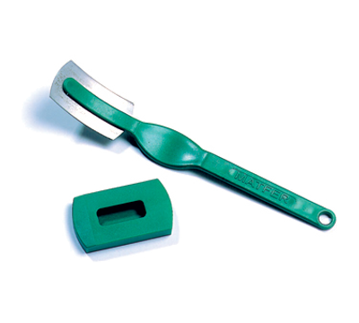 Matfer Bourgeat 120005 6&quot;L Baker's Blade with Plastic Handle