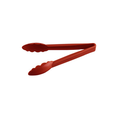 CAC China UTKU-9R 9" L Red Plastic Utility Tong (144 Each Per Case)