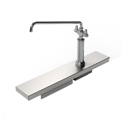 Electrolux 911821 Left Cover Plate &amp; Mixing Faucet for Kettles