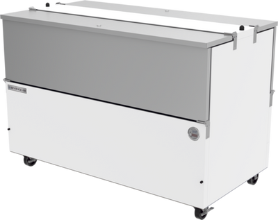 Beverage Air ST58HC-W 58"W Stainless Steel Door Milk Cooler