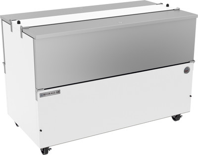 Beverage Air ST58HC-W 58"W Stainless Steel Door Milk Cooler