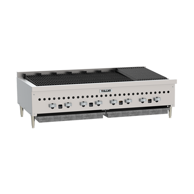 Vulcan VCCB25 25-1/4" Gas Countertop Charbroiler - 58,000 BTU