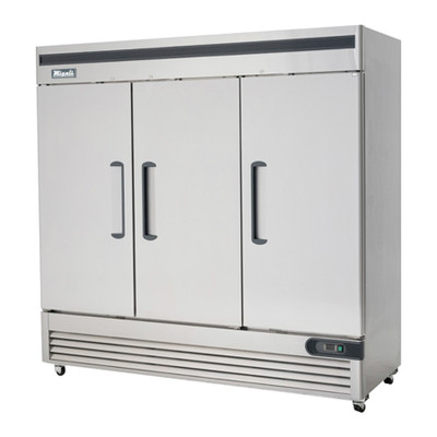 Migali C-3RB-HC 81.9" W Three-Section Reach-In Refrigerator