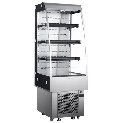 Admiral Craft BDVACM-250 24" W Black Diamond Vertical Air Curtain Merchandiser - 1300 Watts