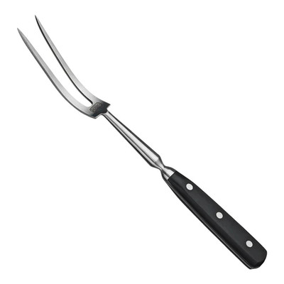Winco KFP-140 14" High Carbon Stainless Steel Carving Fork