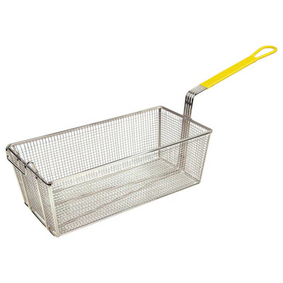 Winco FB-40 17"L x 8-3/8"W x 6"H Rectangular Fry Basket