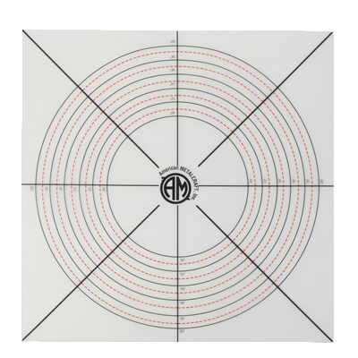 American Metalcraft MPNS 22&quot; L x 22&quot; W X.13&quot; H Pizza Mat