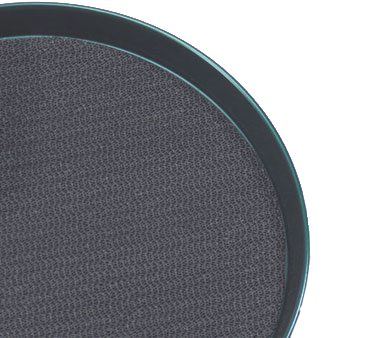 American Metalcraft BTTL13 13" Rigid PVC Film Black Tray Mat