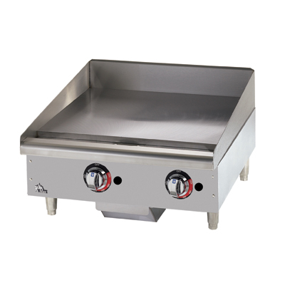 Star 624MF Star-Max® 24" Gas Countertop Griddle with Manual Controls - 56,600 BTU