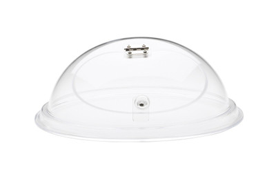 Cal-Mil 150-10 10" Dia. x 6"H Clear Acrylic Gourmet Lift &amp; Serve Cover
