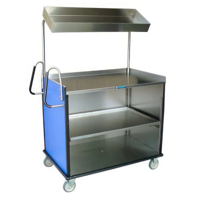 Lakeside 660 28-1/4"D X 49"W X 72-1/4"H Compact Mart Cart